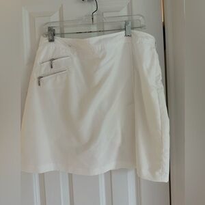 Izod, golf skirt, size 14, zippered pockets